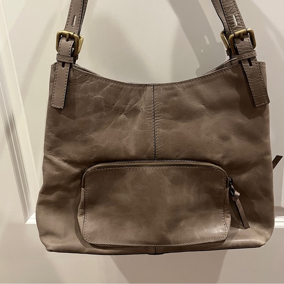 Grey Nino Bossi shoulder bag EUC - Picture 2 of 9